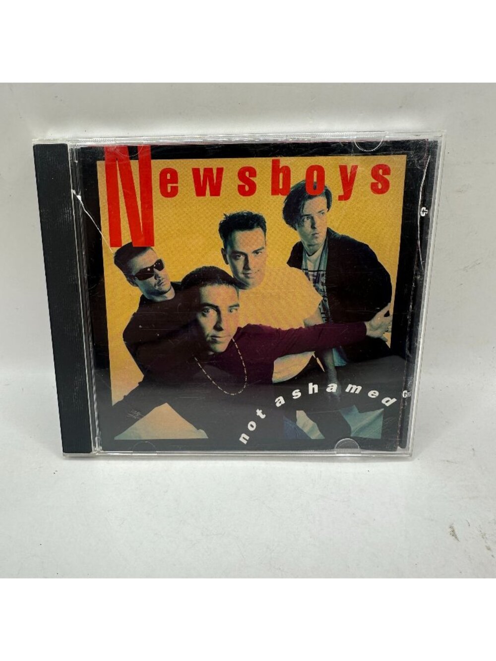 Newsboys Not Ashamed CD 1992 Contemporary Christian Rock Album Star Song Label